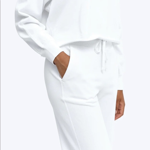 Reigning champ lightweight white terry sweatpants - Picture 6 of 10